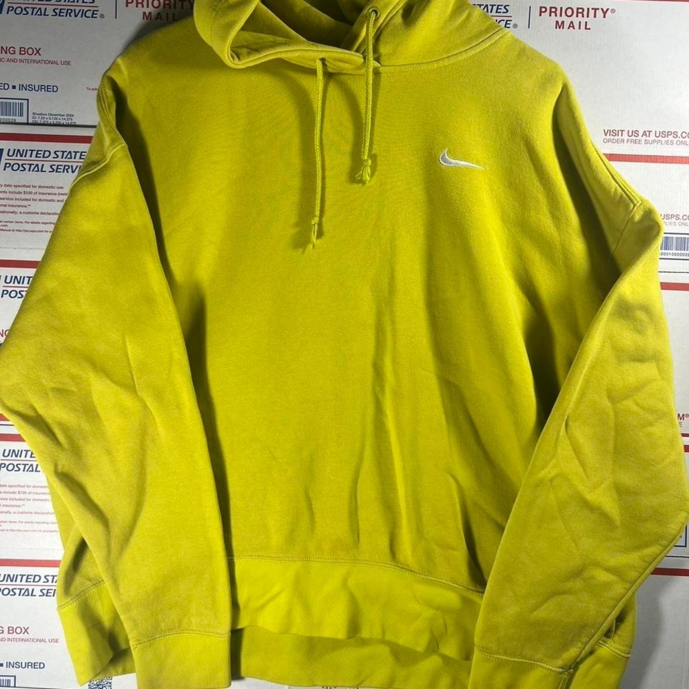 Nike Men's Hoodie Neon‎ Green